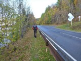 The long walk home again... you have to save money somewhere ;-)