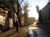 Nice light in the streets of Irkutsk