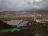Cold today, it was snowing during night and still visible in the morning...