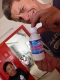 Fermented camel milk and yoghurt..... grose!! you dont even wanna smell it!!!!!