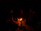 Playing yatse in the Ger....nice..