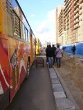 Traffic, building and construction in UB is crazy. Footpaths are the victims....