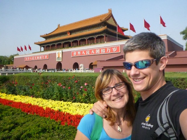 Forbidden City - Gate of Heavenly Peace - Still with Maos Picture on it!!!!