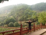 A giant lying Buddha hidden in the mountain - look again!