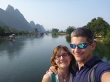 At the Yulong river (Yangshuo)
