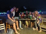 Having a drink on one of the many rooftop bars