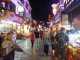 Yangshuo is full of stores, souvenirs and Western people!