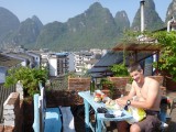 Breakfast on the roof
