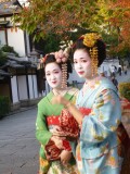 Meiko's (Geisha apprentices) caught on camera :D