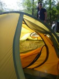 Our tent