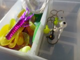 Trying out our new fishing gear :))