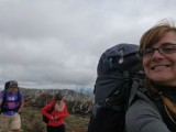 On the way to Mount Feathertop with the idea to sleep close to the top....
