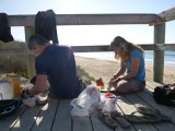 Brekky at the beach :))