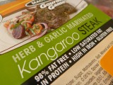 Time to try Kangaroo Meat!! :)) - It was good! like gamemeat ...