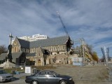 That once was the cathedral in the centre... the tower at least did not survive