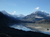 Lucky against the forecast clear Mt Cook range (Tasman Glacier) !! first time in my life!! :)
