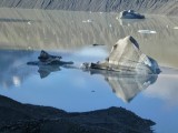 The Tasman Glacier lake like Jokullsarlon in Iceland - very nice :))