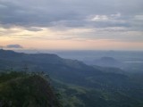 Our view from our balcony in Hillcountry Haputale ... you can see the whole South of Sri Lanka...