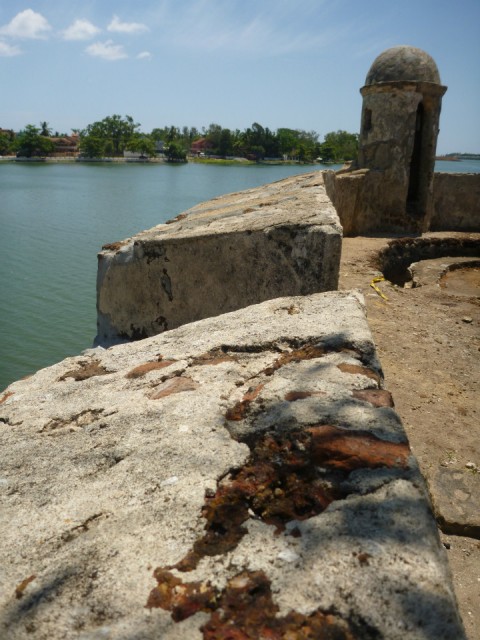 The fort...