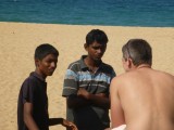 Trying to make a conversation - they are good guys :)