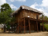 From the outside... but our private house at the beach:)