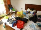 Packing for the last time all our stuff :D