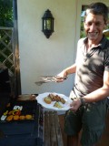BBQ back home.... MEAT :)