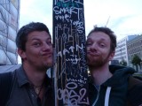 The Berlin Wall luckily not seperating us anymore :)