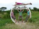 planken op de  Equitator