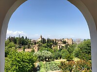 Alhambra uitzicht.