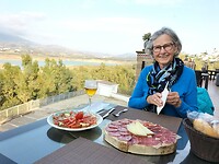 Tomatensalade en vleeswaren