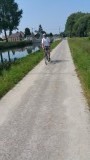 mooie foto langs het kanaal van Ath