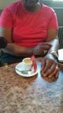 een klein kopje koffie
