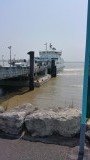 De veerboot voor de overtocht naar Pointe de Grave