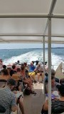 op de veerboot naar Arcachon