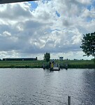 Het pontje is van zelluf onderweg