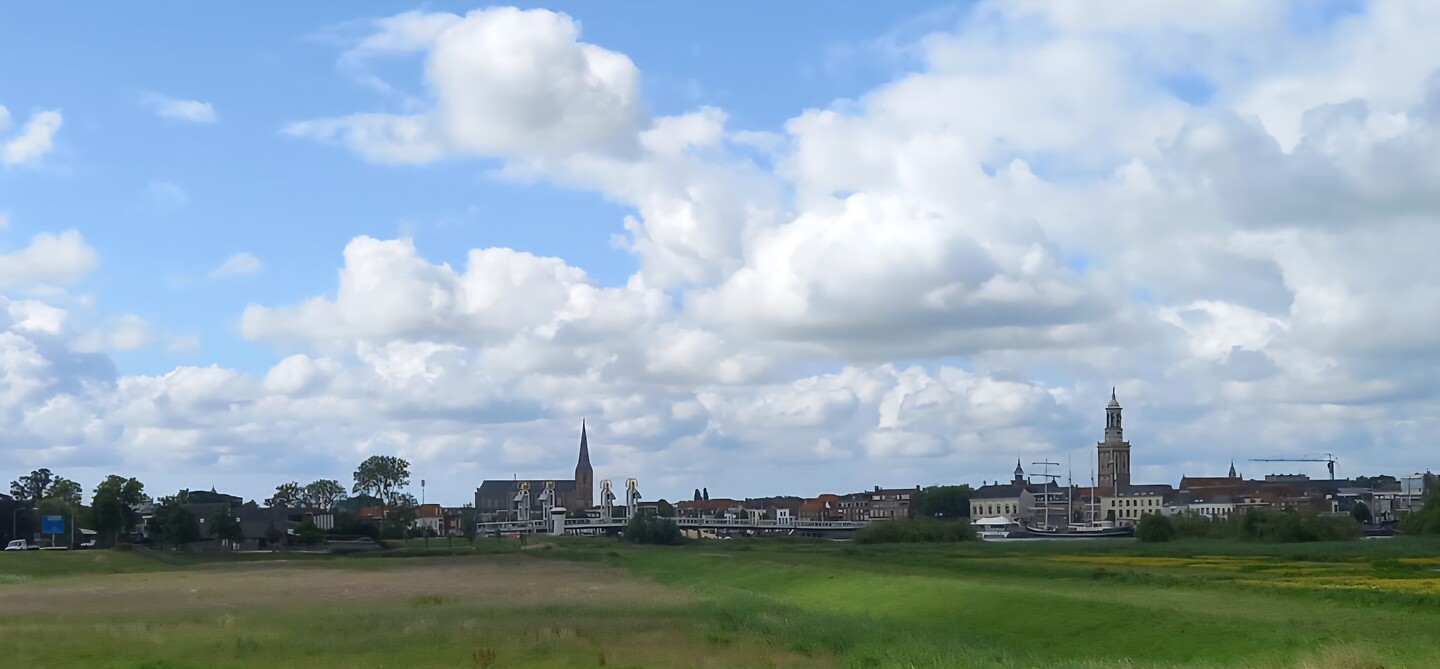 Zicht op Kampen
