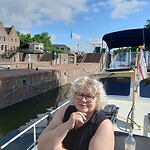 Grote zeesluis in Muiden