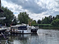 Uitzicht vanaf de boot