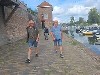 De Zuidwal met de muizentorentjes