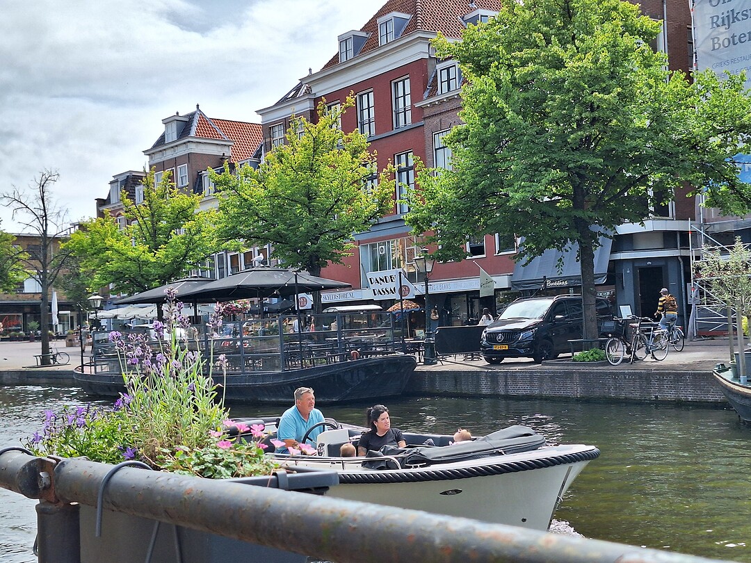 Leiden op het terrras