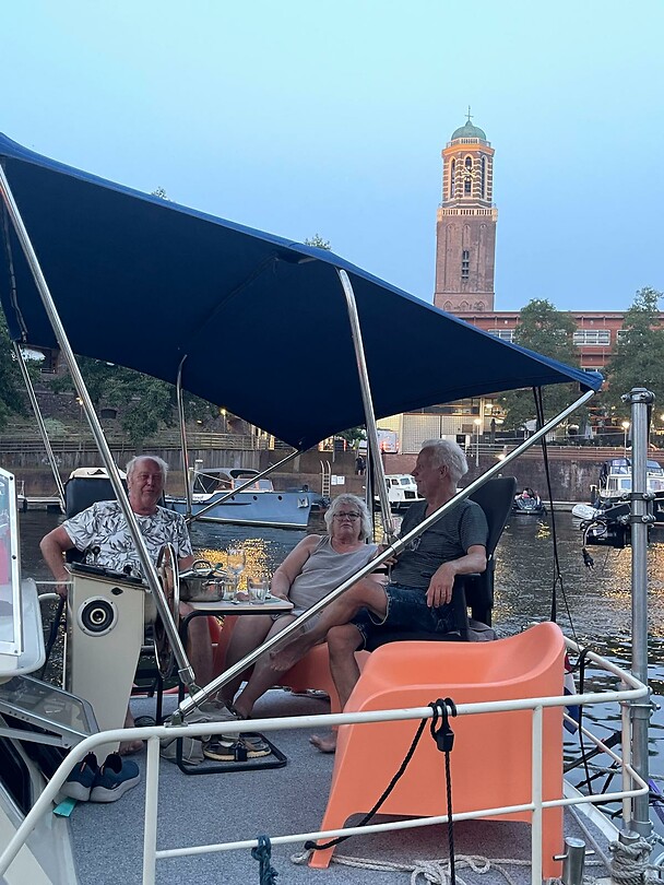 Zwolle met familie en de peperbus