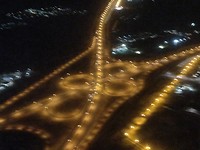 Dubai bij nacht