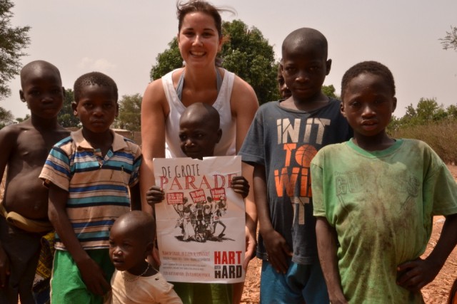 Kinderen van Burkina solidair met Hart boven Hard