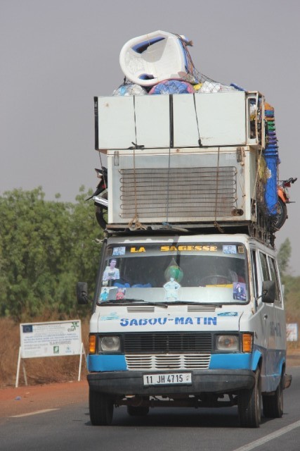 Weg naar Ouagadougou
