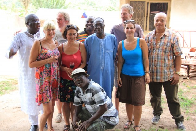 Op bezoek bij de paramount chief van Anfoega