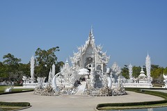 White temple Chiang Rai