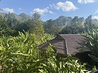 Uitzicht bij ons resort