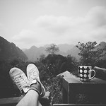 Koffie with view