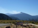 De branden in Lassen Volcanic NP